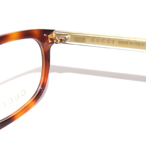 Gucci 0568OA 002 55 Havana Eyeglasses 0568 - Picture 5 of 5